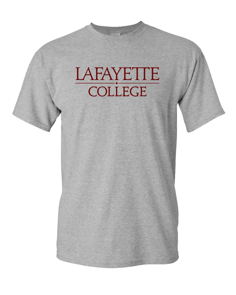 Lafayette College 1 Color T-Shirt - Sport Grey