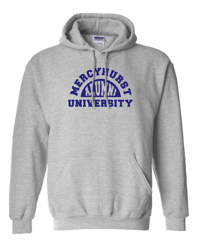 Mercyhurst University Alumni Hooded Sweatshirt - Sport Grey