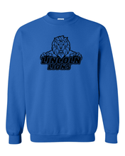 Load image into Gallery viewer, Lincoln University 1 Color Crewneck Sweatshirt - Royal
