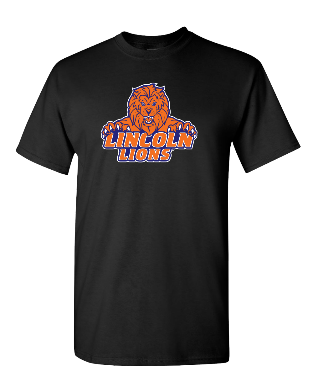 Lincoln University Full Color T-Shirt - Black