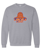 Load image into Gallery viewer, Lincoln University Full Color Crewneck Sweatshirt - Sport Grey
