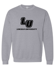 Load image into Gallery viewer, Lincoln 1 Color LU Crewneck Sweatshirt - Sport Grey
