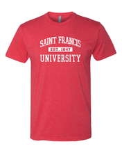 Load image into Gallery viewer, Vintage Saint Francis Est 1847 Soft Exclusive T-Shirt - Red
