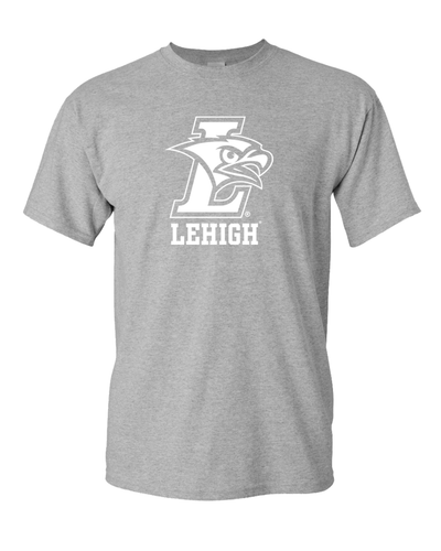 Lehigh University Mountain Hawk T-Shirt - Sport Grey