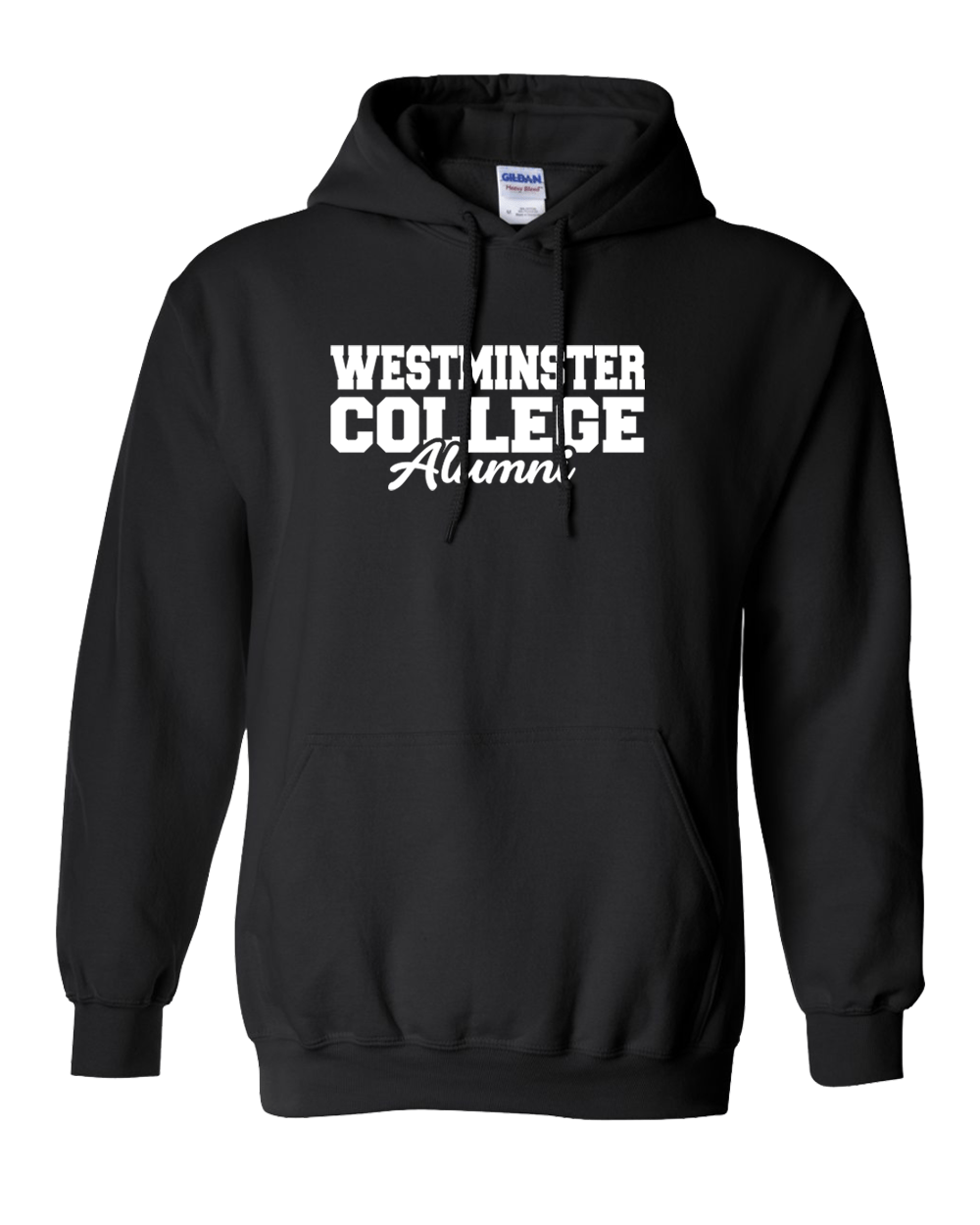 Westminster College Alumni Hooded Sweatshirt - Black