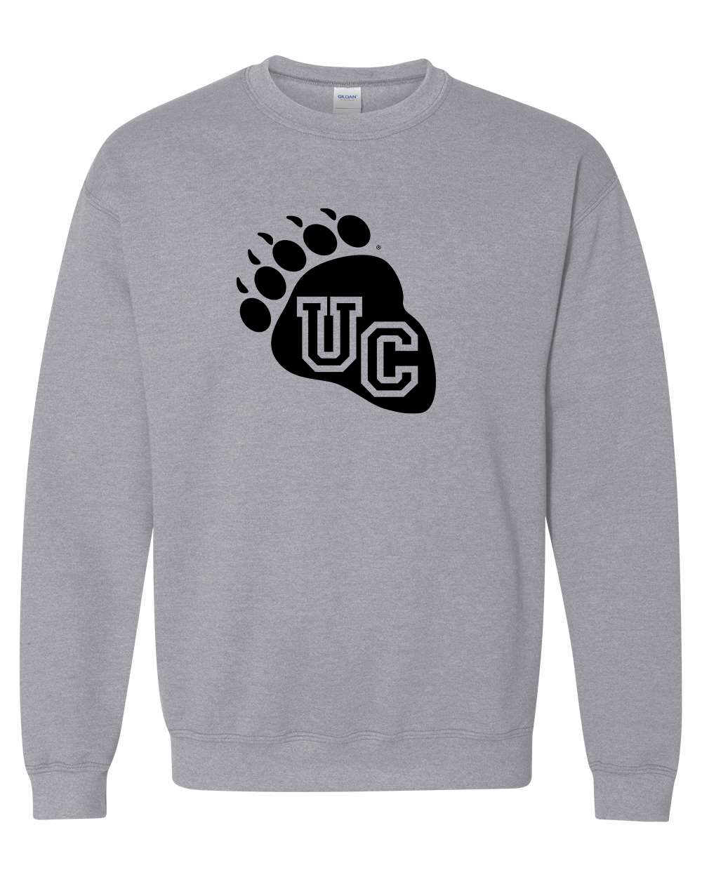 Ursinus College UC Foot Crewneck Sweatshirt - Sport Grey