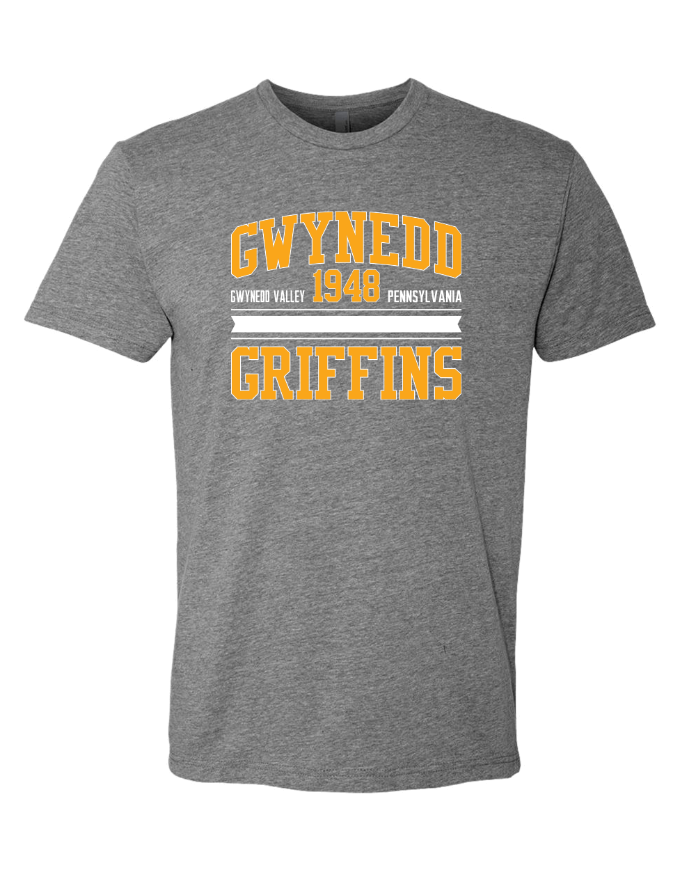 Gwynedd Mercy Est 1948 Soft Exlusive T-Shirt - Dark Heather Gray