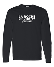 Load image into Gallery viewer, La Roche University Alumni Long Sleeve T-Shirt - Black
