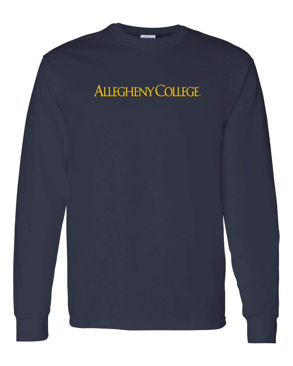 Allegheny College Long Sleeve Shirt - Navy