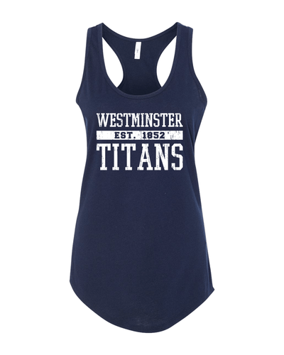 Westminster Est 1852 Ladies Tank Top - Midnight Navy