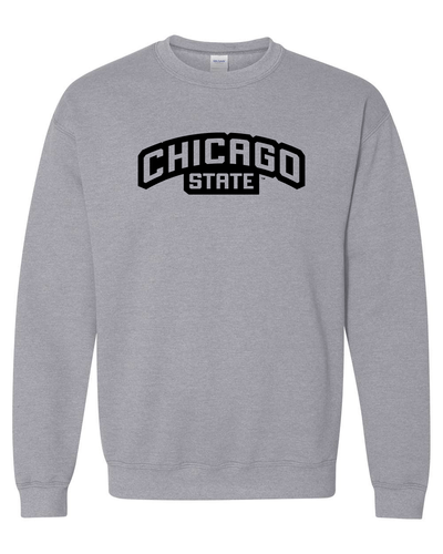 Chicago State University Crewneck Sweatshirt - Sport Grey