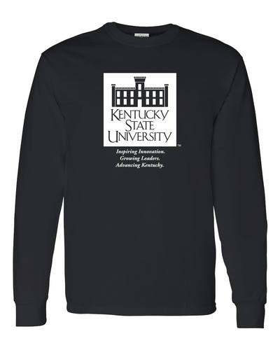 Kentucky State University Mark Long Sleeve T-Shirt - Black