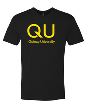 Load image into Gallery viewer, Quincy University QU Soft Exclusive T-Shirt - Black
