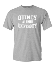 Load image into Gallery viewer, Quincy University Alumni T-Shirt - Sport Grey
