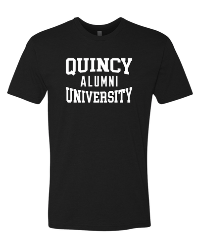 Quincy University Alumni Soft Exclusive T-Shirt - Black