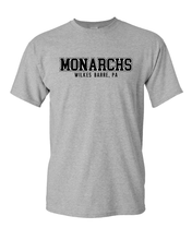 Load image into Gallery viewer, King&#39;s College Monarchs T-Shirt - Sport Grey
