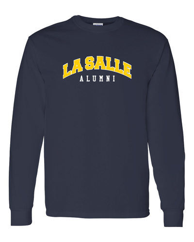 La Salle University Alumni Long Sleeve T-Shirt - Navy