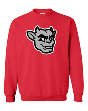 Load image into Gallery viewer, Bradley University Kaboom Full Color Crewneck Sweatshirt - Red
