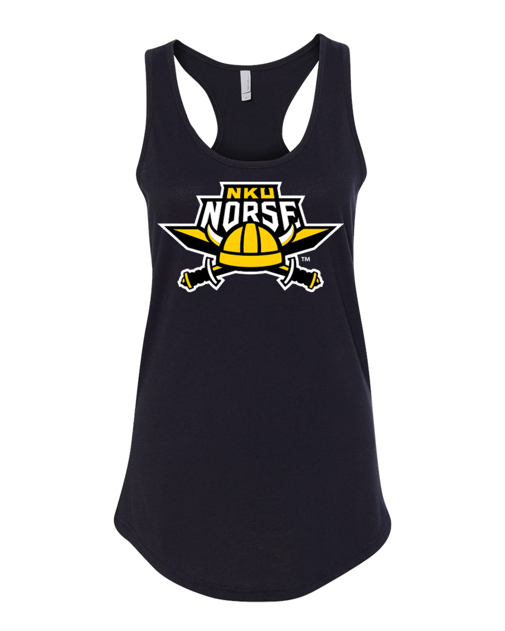 Northern Kentucky NKU Norse Ladies Tank Top - Black