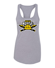 Load image into Gallery viewer, Northern Kentucky NKU Norse Ladies Tank Top - Heather Grey
