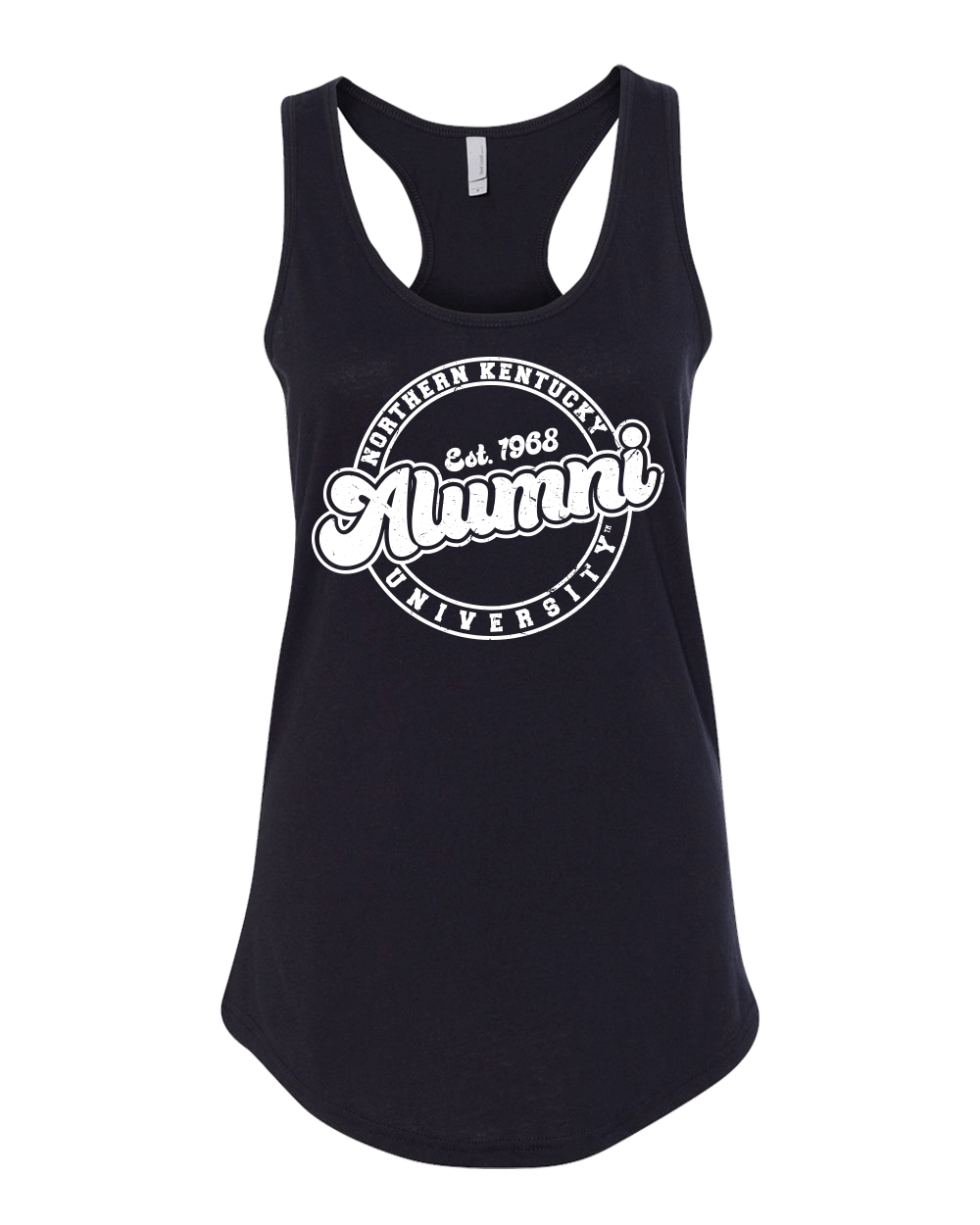 Northern Kentucky University Alumni Ladies Tank Top - Black
