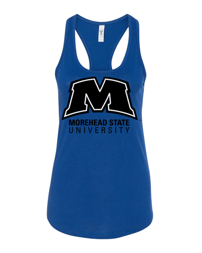 Morehead State University M Ladies Tank Top - Royal