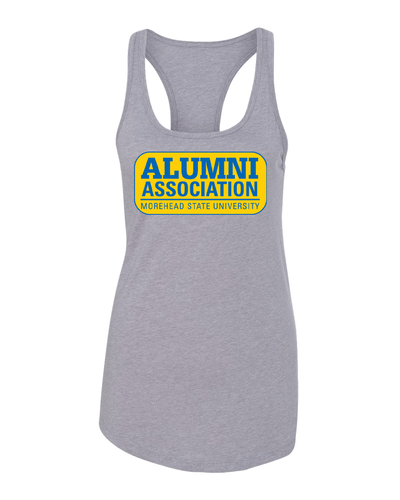 Morehead State Alumni Association Ladies Tank Top - Heather Grey