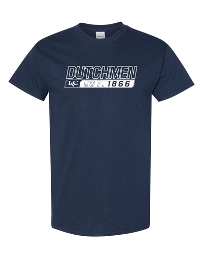 Lebanon Valley College est 1866 T-Shirt - Navy