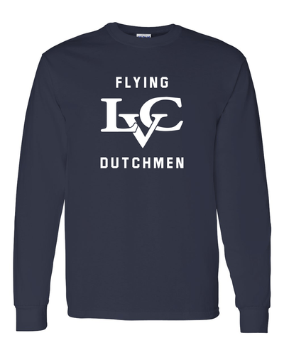 Lebanon Valley LVC Long Sleeve T-Shirt - Navy