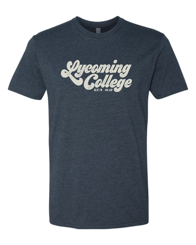 Vintage Lycoming College Soft Exclusive T-Shirt - Midnight Navy