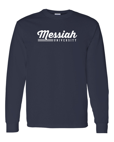 Messiah University Long Sleeve T-Shirt - Navy