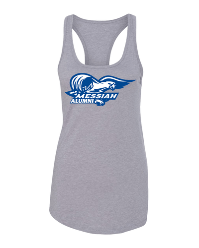 Messiah University Alumni Ladies Tank Top - Heather Grey