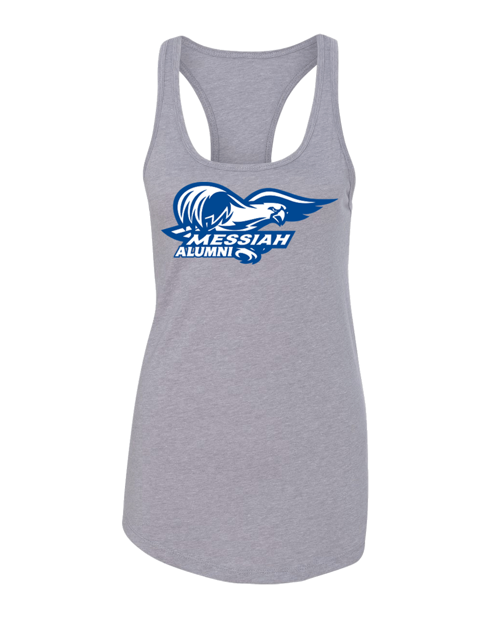 Messiah University Alumni Ladies Tank Top - Heather Grey