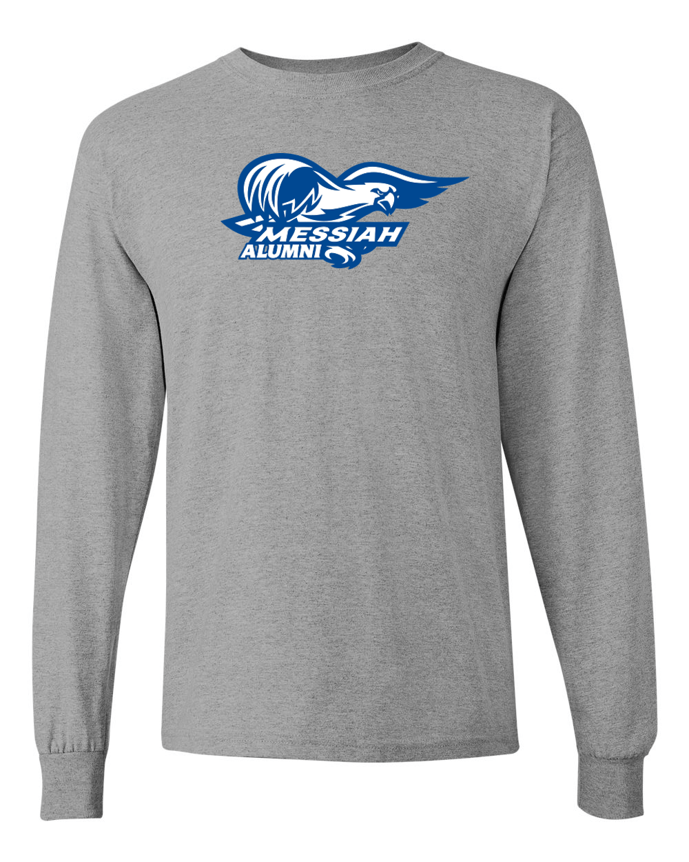 Messiah University Alumni Long Sleeve T-Shirt - Sport Grey