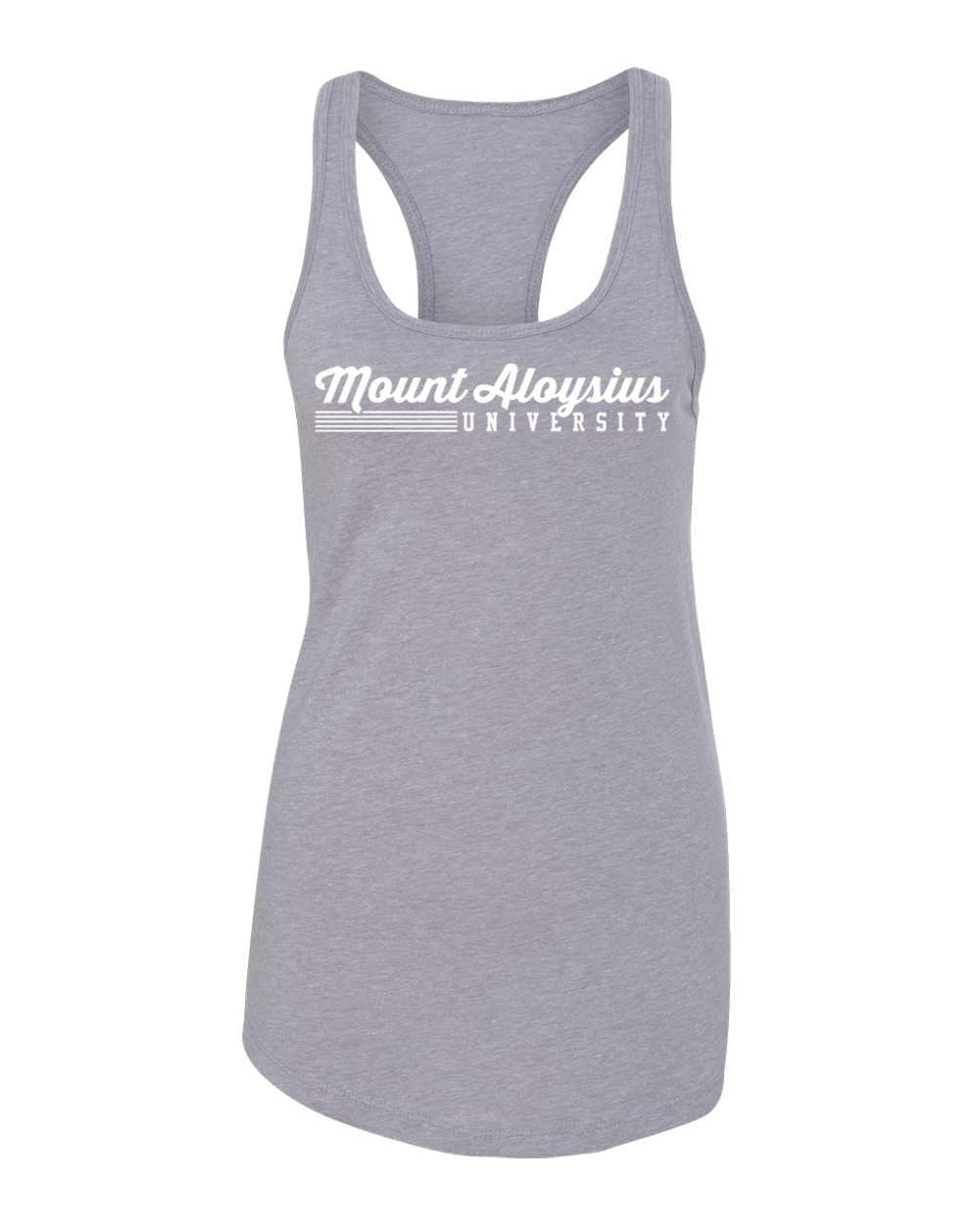 Mount Aloysius Ladies Tank Top - Heather Grey