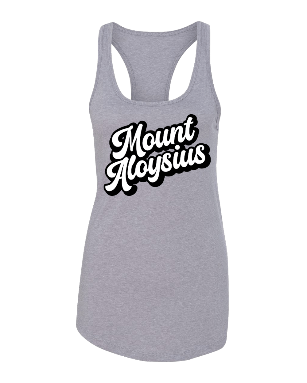 Mount Aloysius Alumni Ladies Tank Top - Heather Grey