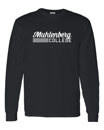 Muhlenberg College Long Sleeve T-Shirt - Black