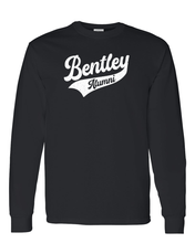 Load image into Gallery viewer, Bentley University Alumni Long Sleeve T-Shirt - Black
