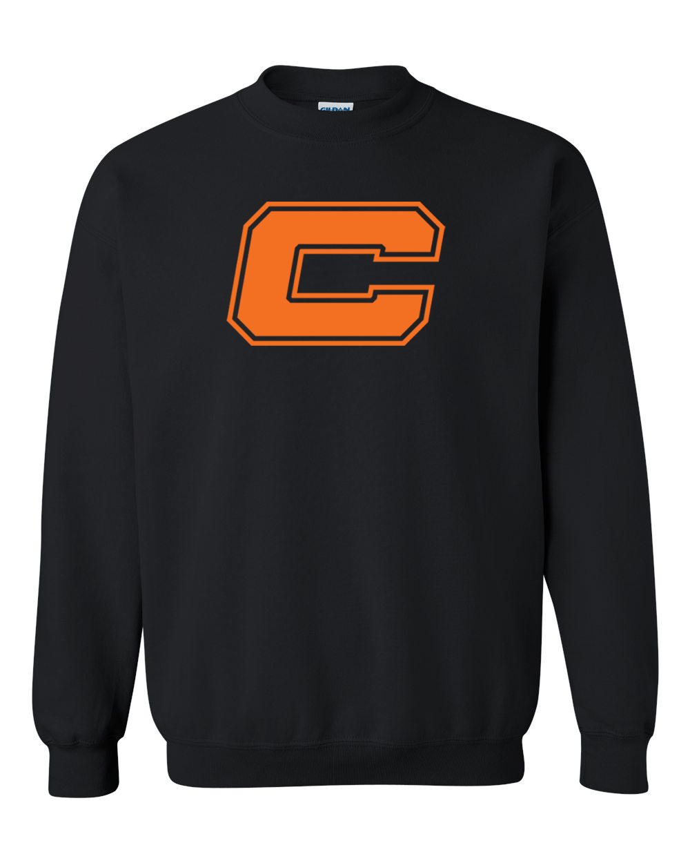 Carroll University C Crewneck Sweatshirt - Black