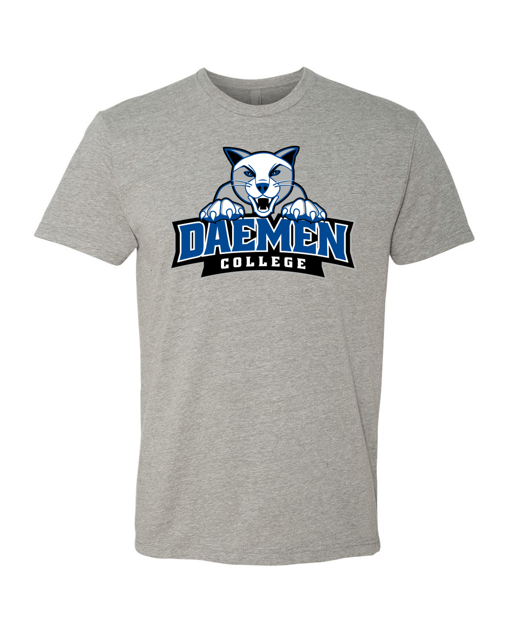 Daemen College Full Logo Soft Exclusive T-Shirt - Dark Heather Gray