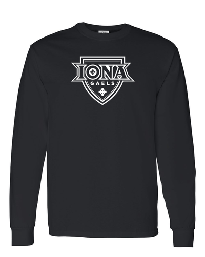 Iona University Gaels Long Sleeve T-Shirt - Black