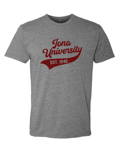 Iona University Alumni Soft Exclusive T-Shirt - Dark Heather Gray