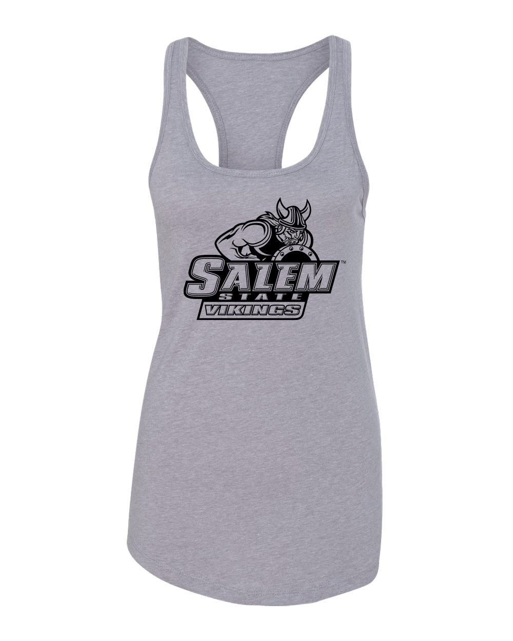 Salem State University Ladies Tank Top - Heather Grey