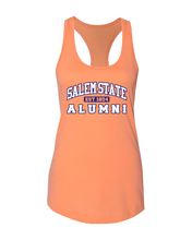 Load image into Gallery viewer, Salem State University Alumni Ladies Tank Top - Light Orange
