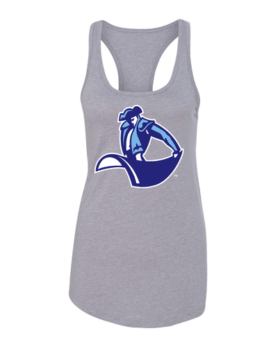 University of San Diego Mascot Ladies Tank Top - Heather Grey