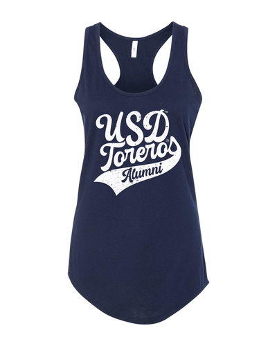 University of San Diego Alumni Ladies Tank Top - Midnight Navy