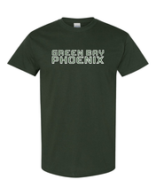 Load image into Gallery viewer, Wisconsin-Green Bay Phoenix T-Shirt - Forest Green
