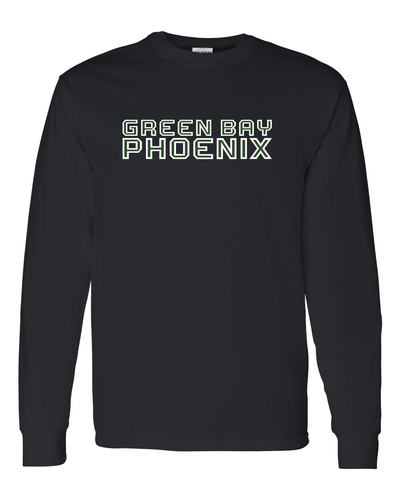 Wisconsin-Green Bay Phoenix Long Sleeve T-Shirt - Black