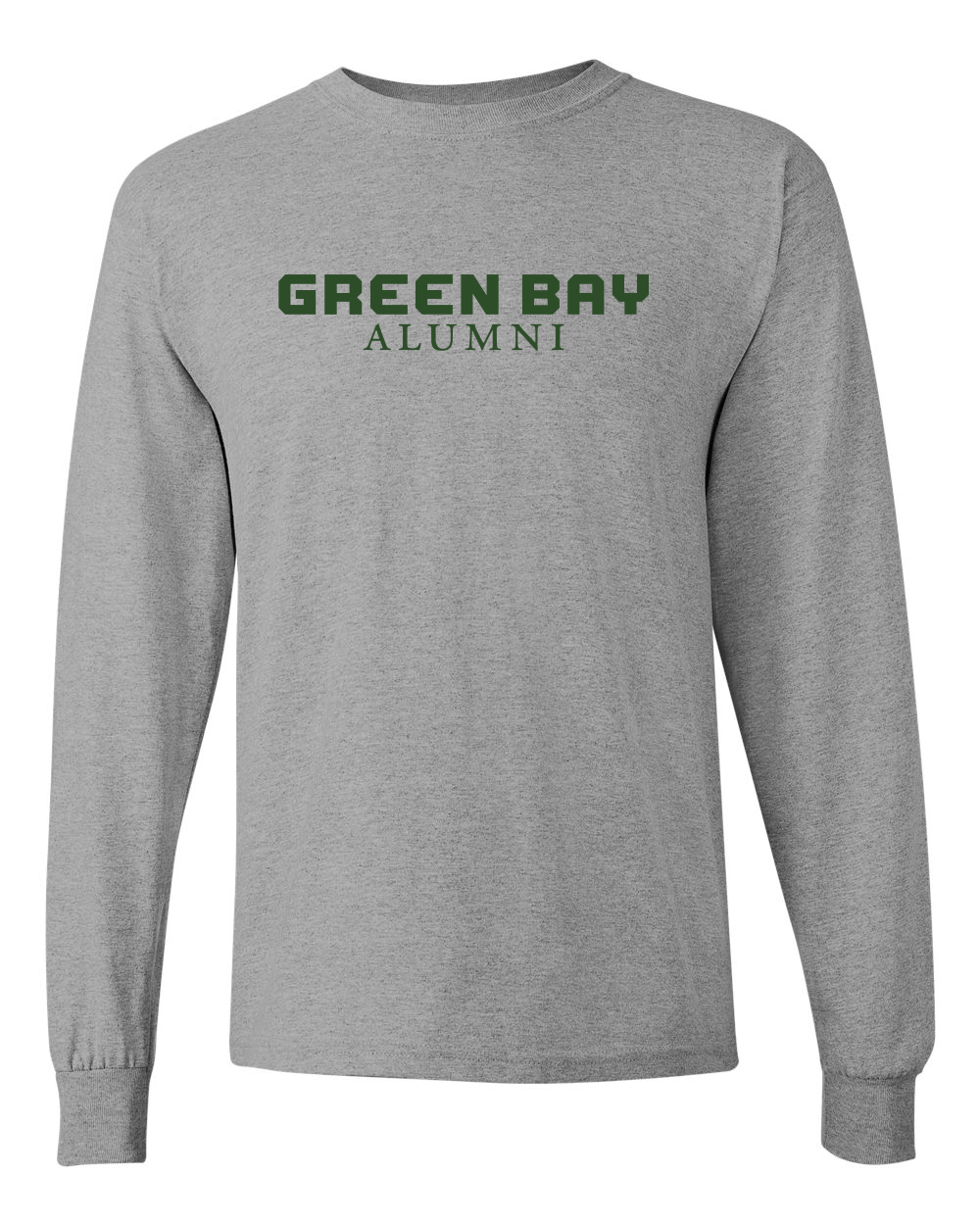 Wisconsin-Green Bay Alumni Long Sleeve T-Shirt - Sport Grey