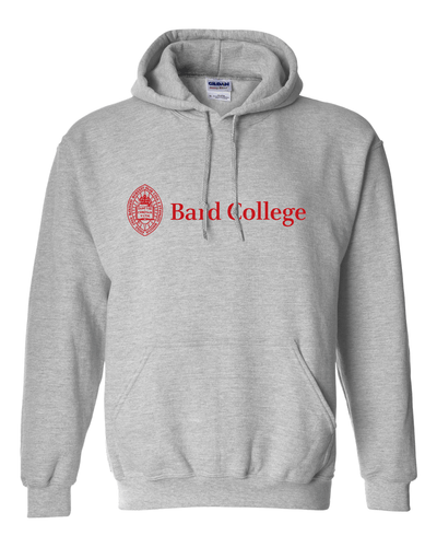 Bard College Official Logo Hooded Sweatshirt - Sport Grey